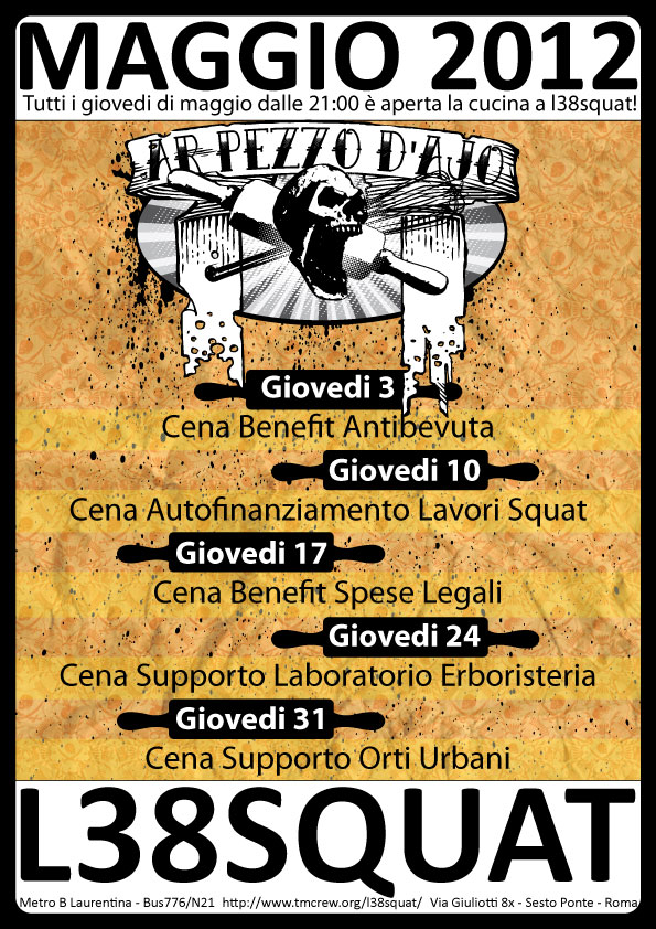 Cene del Giovedi - Maggio 2012 L38squat