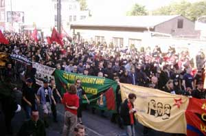 demo antifa a kopenick