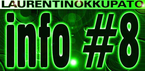 Laurentinokkupato info #8