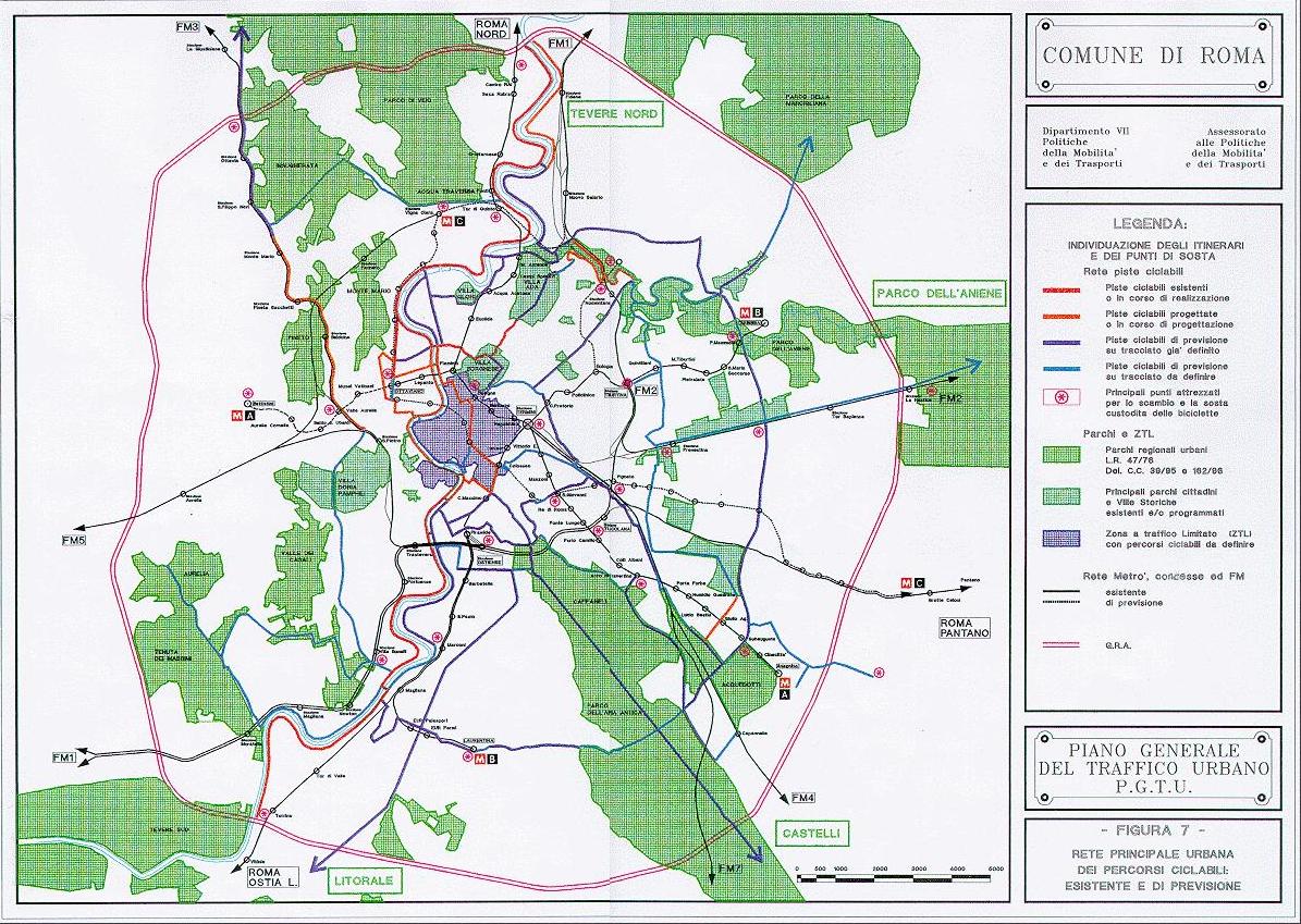 mappe comune di manciano percorsi bicicletta