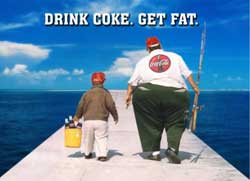 BEVI COCA-COLA - DIVENTA OBESO
