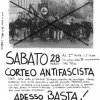 19920328 - Mai Più Fascismo - Corteo Antifascista