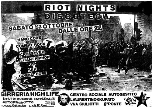 19931023 - Riot Nights Discoteca
