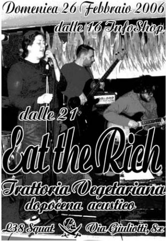 20060226 - Eat The Rich - Trattoria Acustica