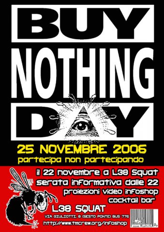 20061117 - Buy Nothing Day - Infoshop