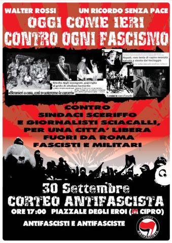 20080930 - Corteo Antifascista per Walter Rossi