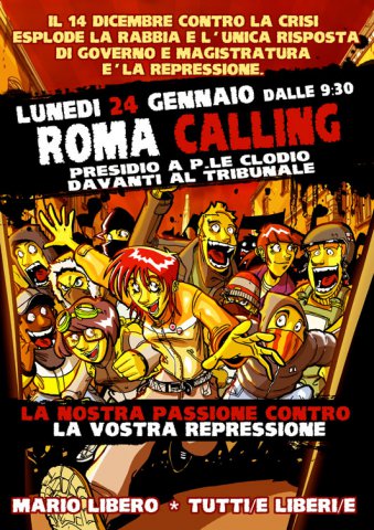 20110118 - Roma Calling - Presidio a P.le Clodio