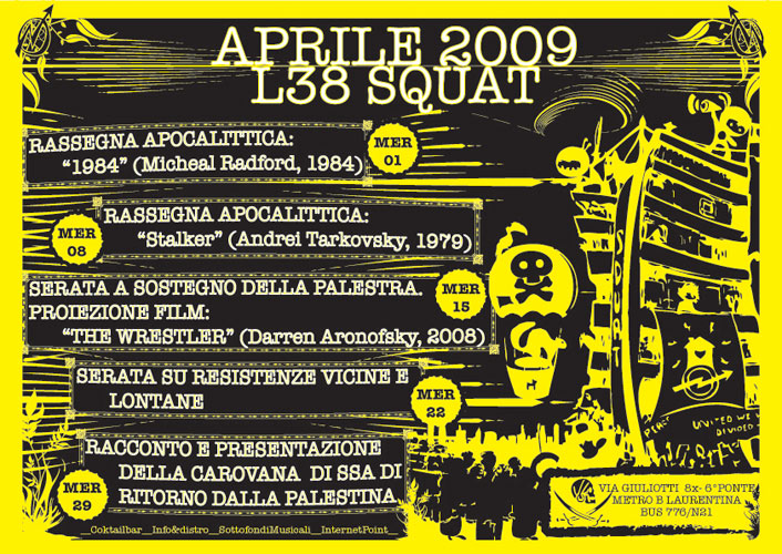 locandina di aprile 2009