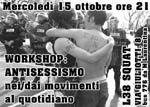 workshop antisessismo