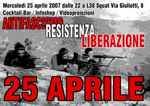 25 aprile a L38 Squat